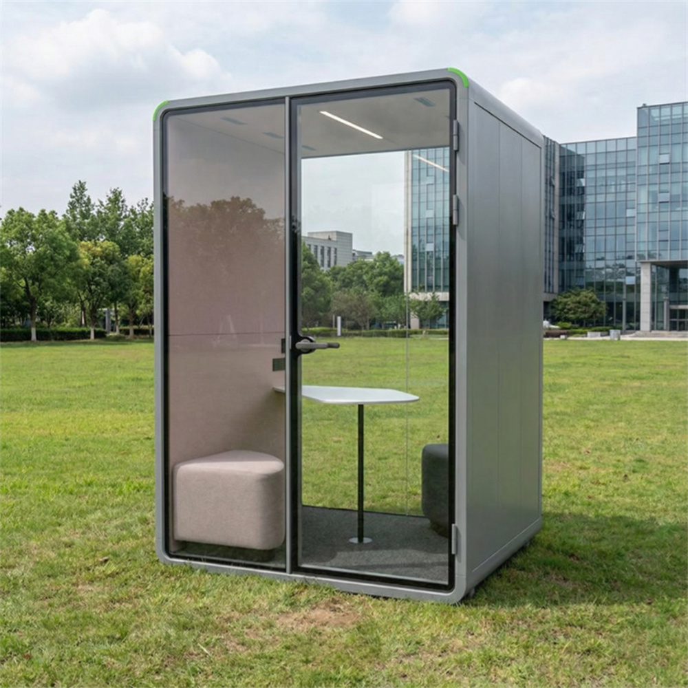 Residenza mobile insonorizzata in mini capsula spaziale