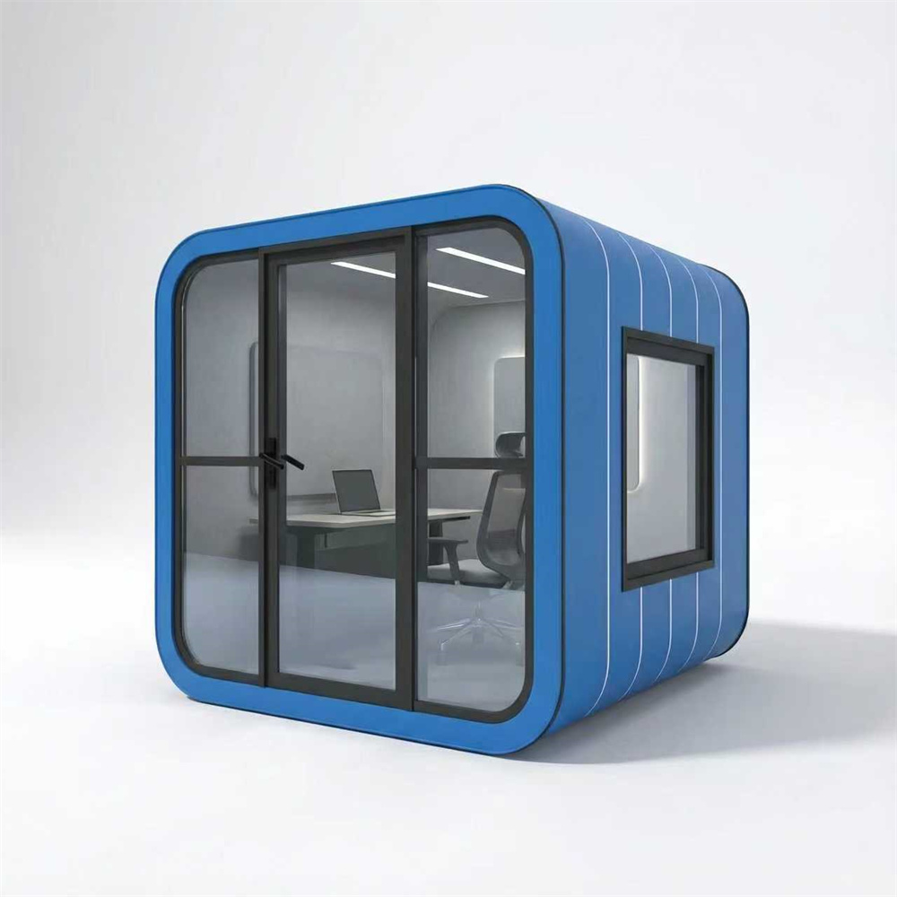 Residenza mobile insonorizzata in mini capsula spaziale