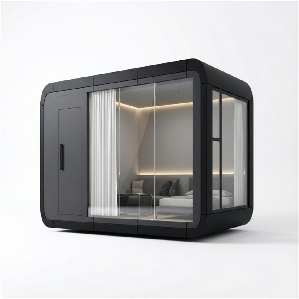 Residenza mobile insonorizzata in mini capsula spaziale