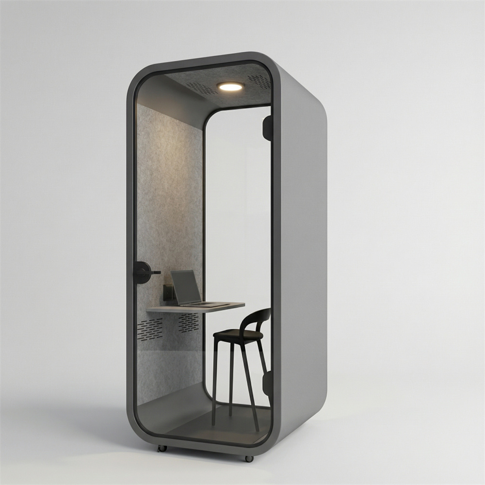 Residenza mobile insonorizzata in mini capsula spaziale