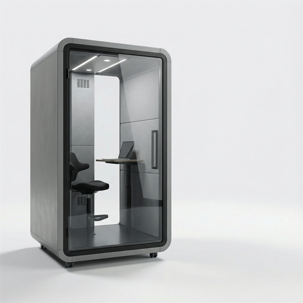 Residenza mobile insonorizzata in mini capsula spaziale