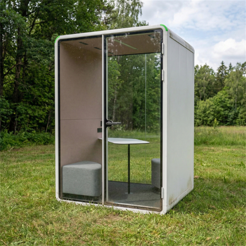 Residenza mobile insonorizzata in mini capsula spaziale