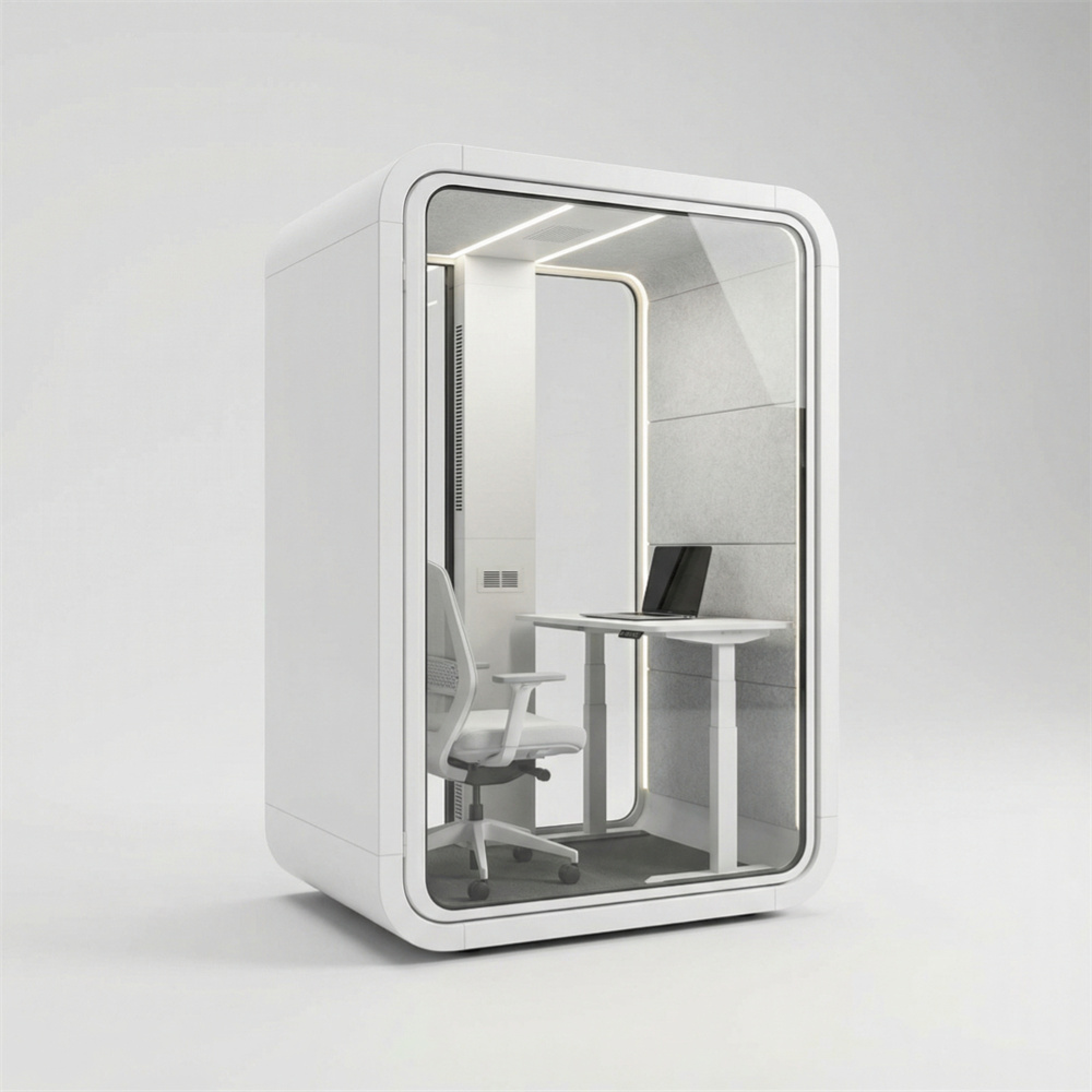 Residenza mobile insonorizzata in mini capsula spaziale