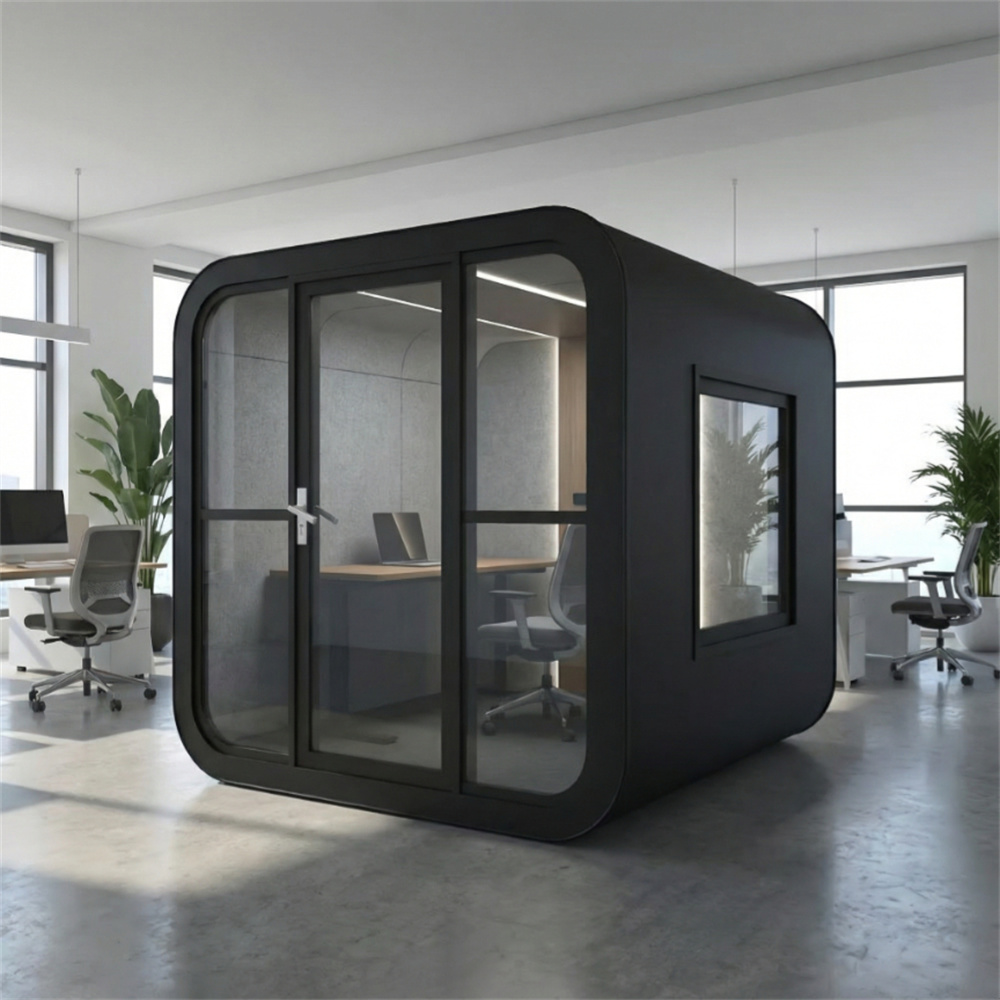 Residenza mobile insonorizzata in mini capsula spaziale