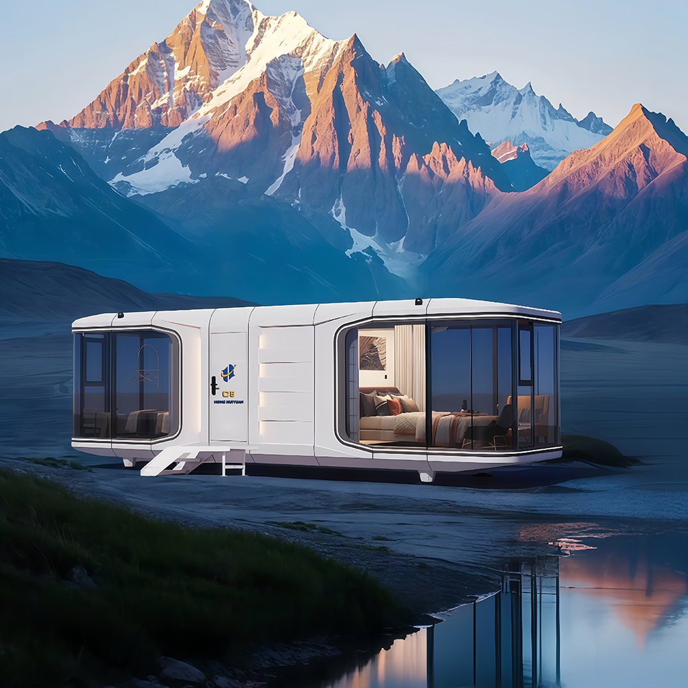 Cabine resort con capsule mobili rimovibili C5