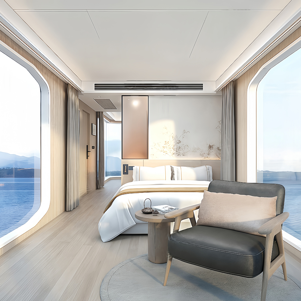 Cabine resort con capsule mobili rimovibili C5