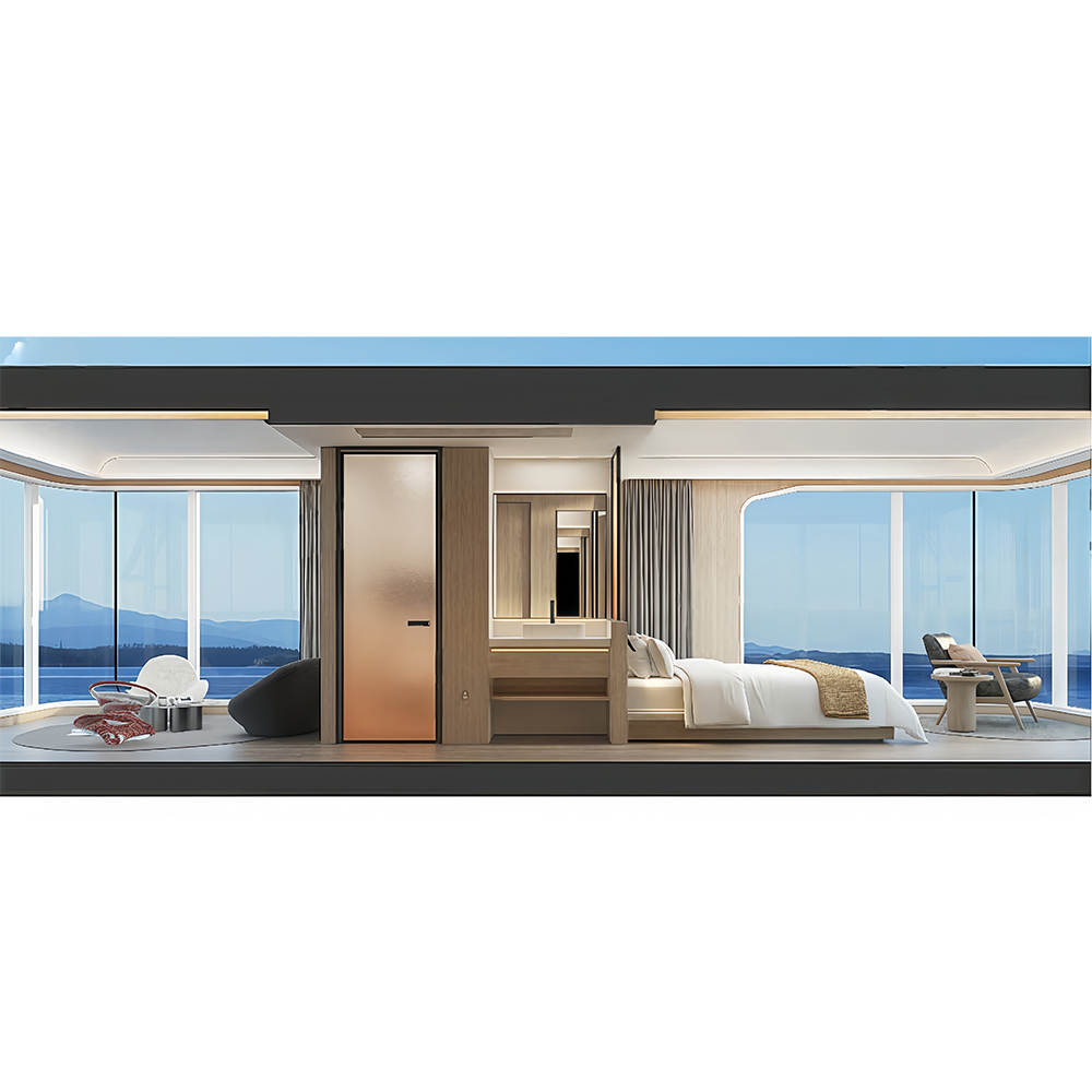 Cabine resort con capsule mobili rimovibili C5