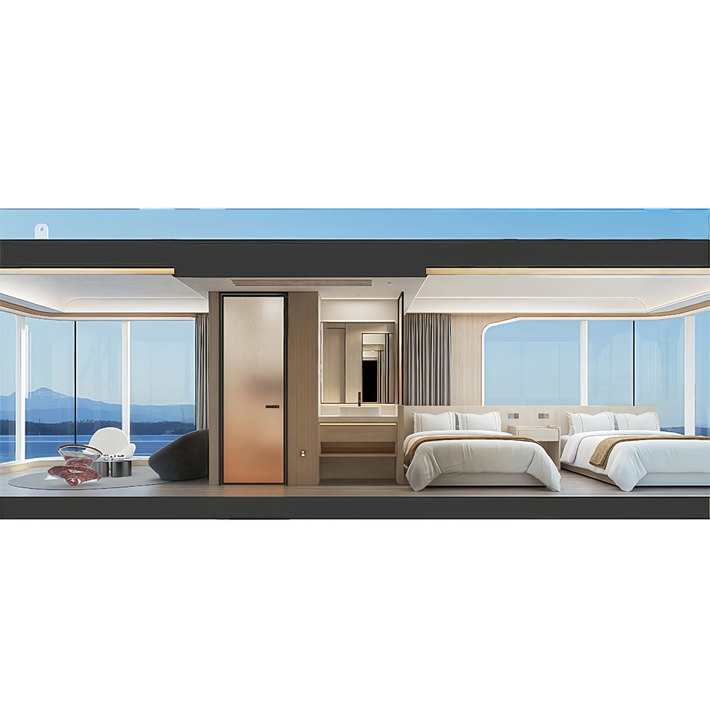 Cabine resort con capsule mobili rimovibili C5