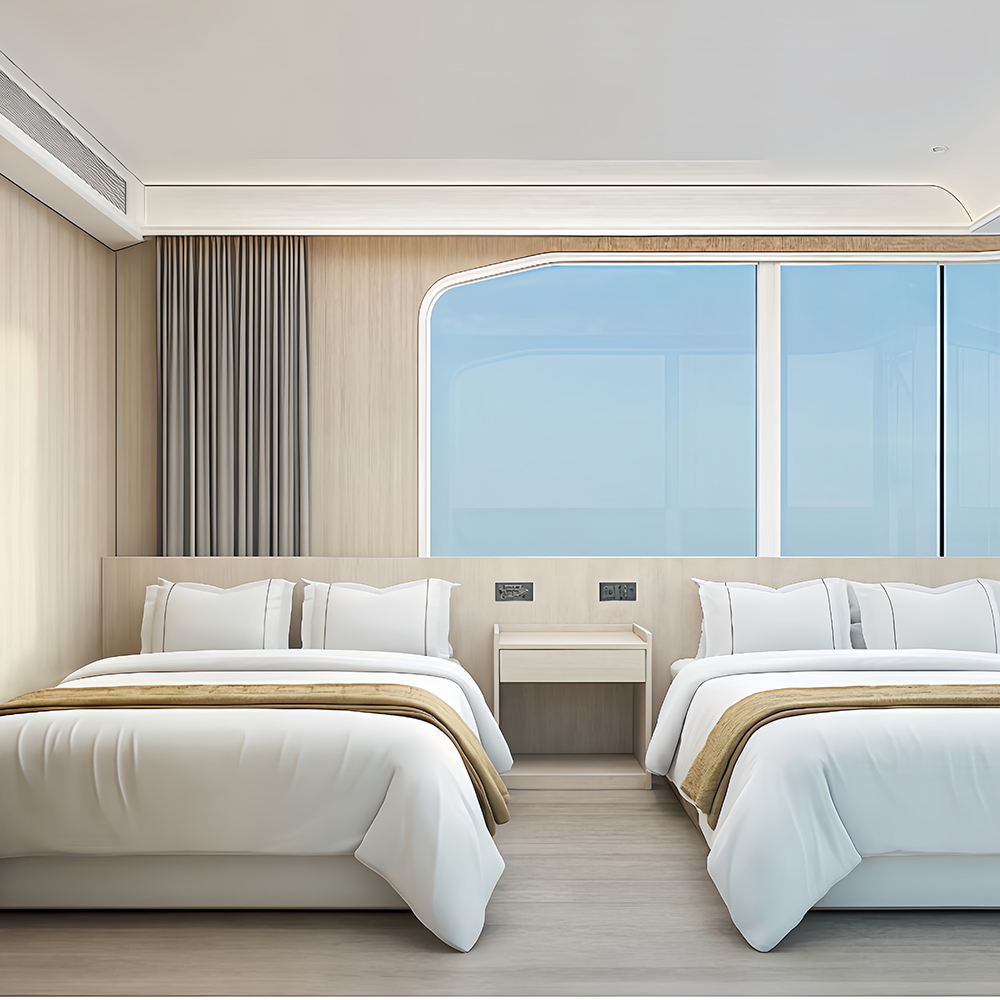 Cabine resort con capsule mobili rimovibili C5