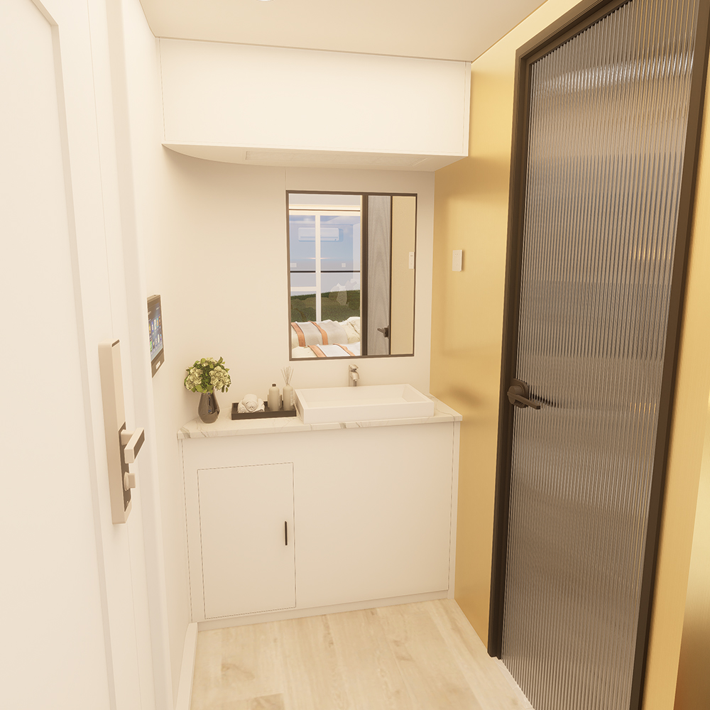 Residenza modulare chiusa prefabbricata S1
