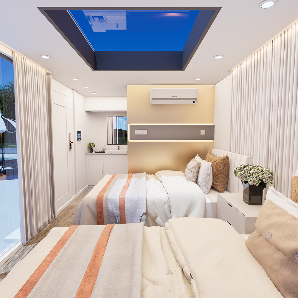 Residenza modulare chiusa prefabbricata S1