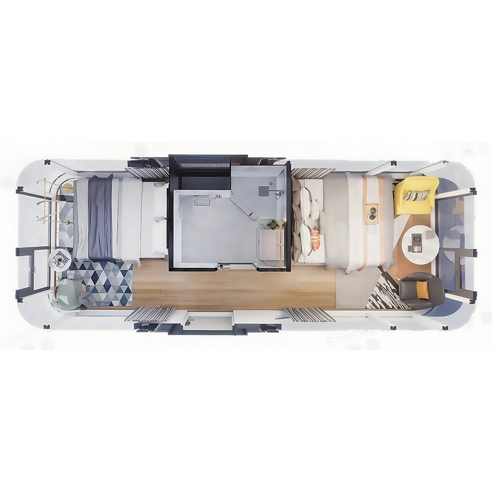 S3-2 Case a capsula modulari panoramiche