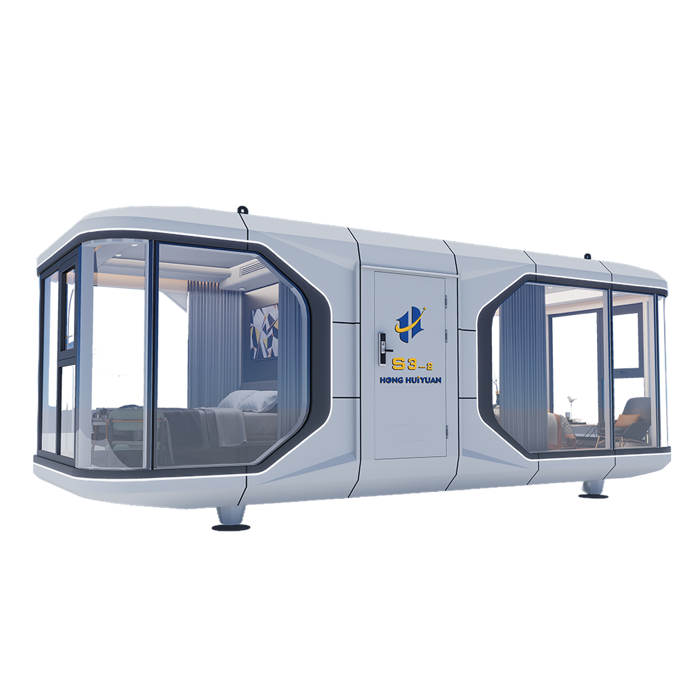 Casa capsula chiusa mobile prefabbricata S3