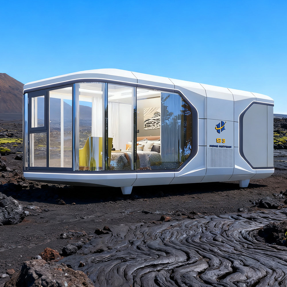 Casa capsula chiusa mobile prefabbricata S3