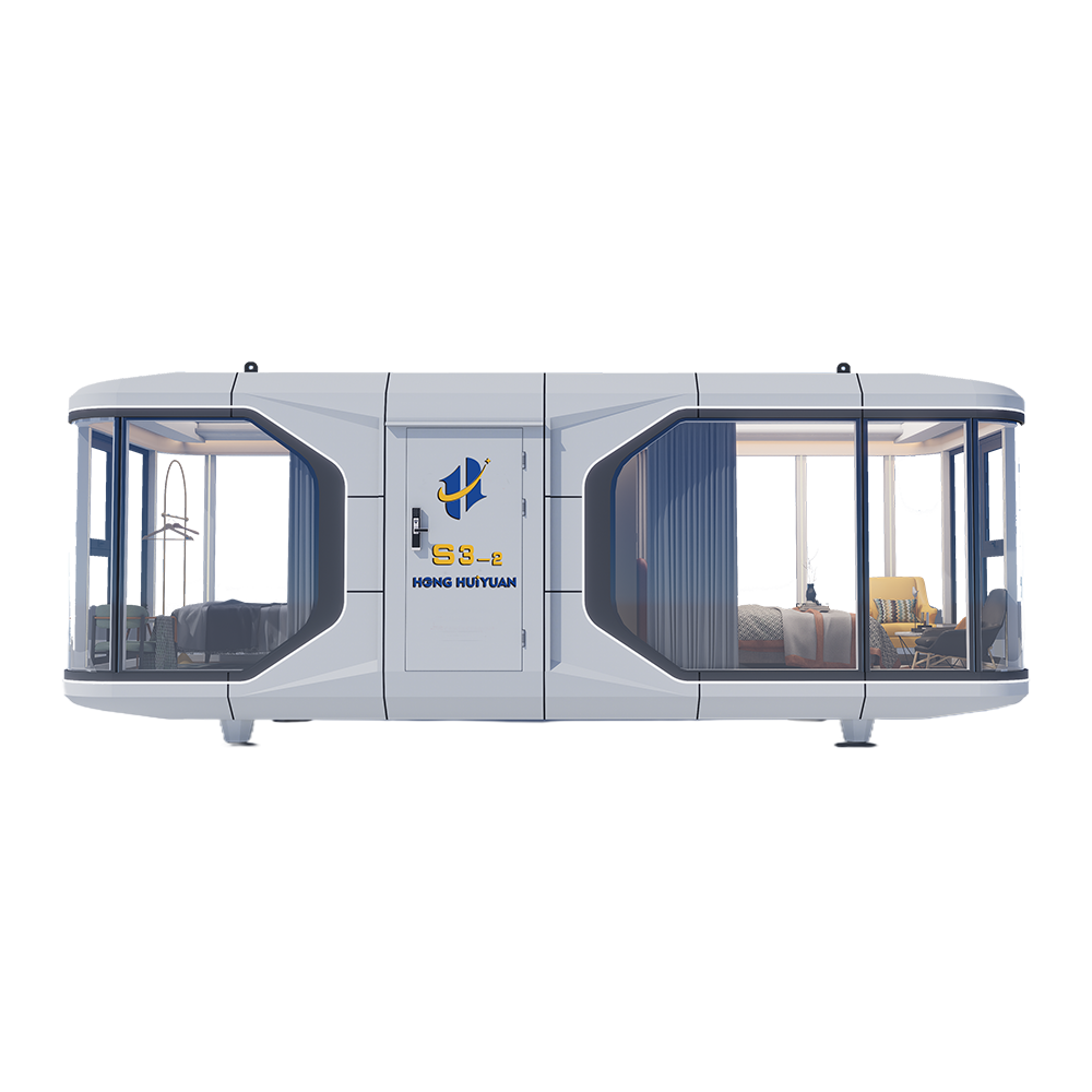 Casa capsula chiusa mobile prefabbricata S3